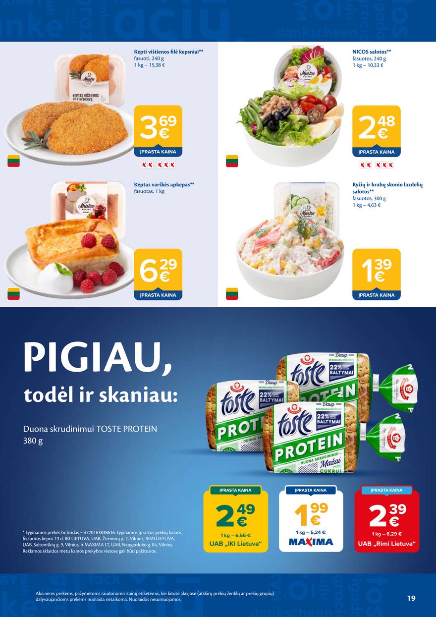 Maxima leidinys akcijos nuo 
  2026-07-21 iki 
  2026-07-27 | Leidinukas.lt puslapis 19