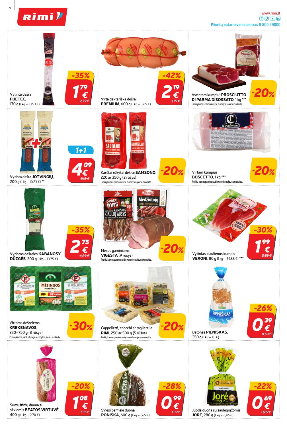 Rimi savaitinis leidinys akcijos nuo 
  2020-05-05 iki 
  2020-05-11 | Leidinukas.lt puslapis 7