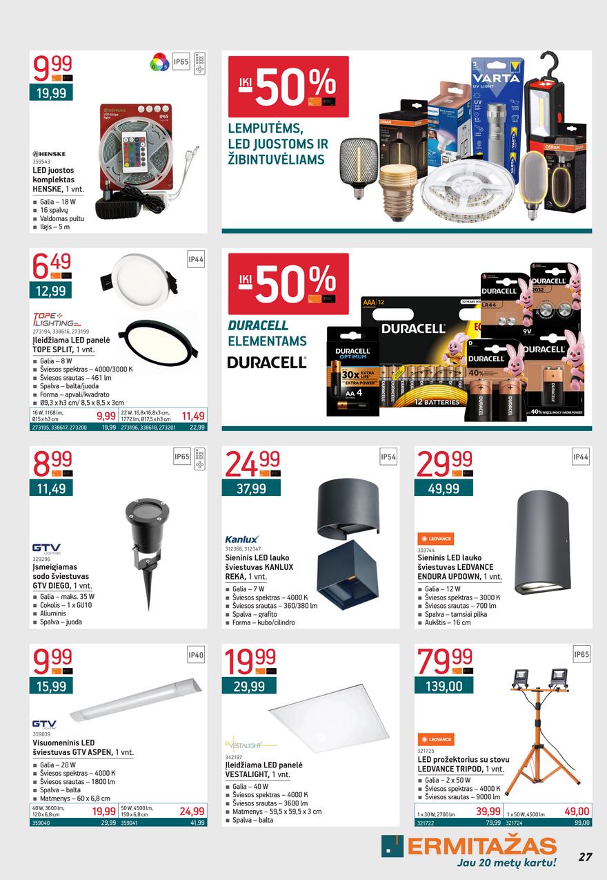 Ermitažas leidinys akcijos nuo 
  2025-03-03 iki 
  2025-03-31 | Leidinukas.lt puslapis 27