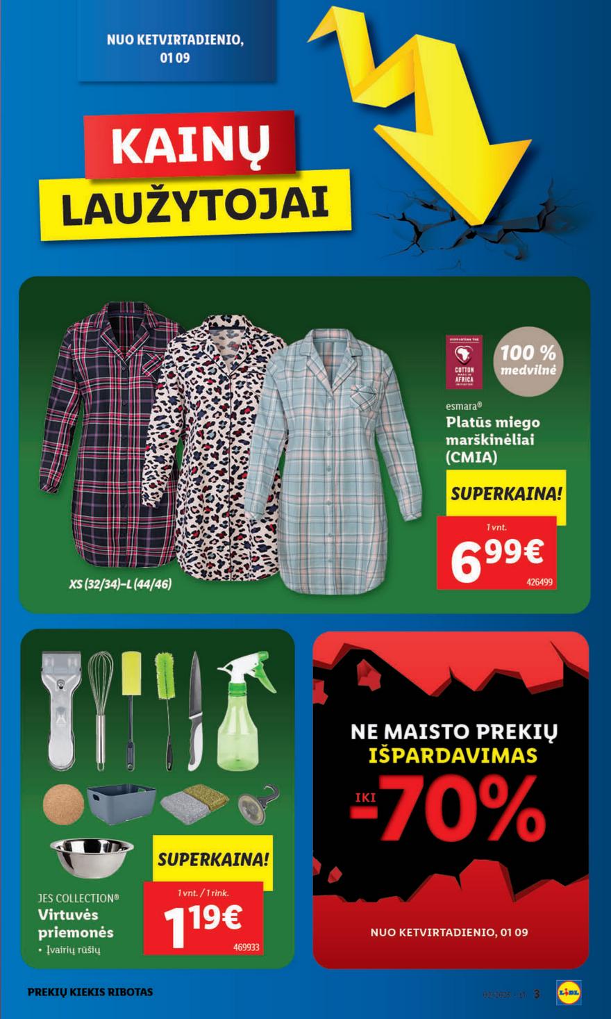 Lidl ne maisto leidinys akcijos nuo 
  2025-01-06 iki 
  2025-01-12 | Leidinukas.lt puslapis 3