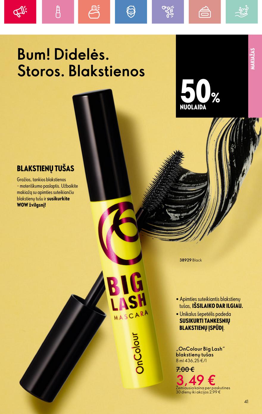 Oriflame katalogas akcijos nuo 
  2025-07-13 iki 
  2025-08-02 | Leidinukas.lt puslapis 41