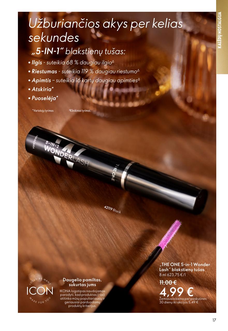 Oriflame katalogas akcijos nuo 
  2025-11-19 iki 
  2025-12-09 | Leidinukas.lt puslapis 17