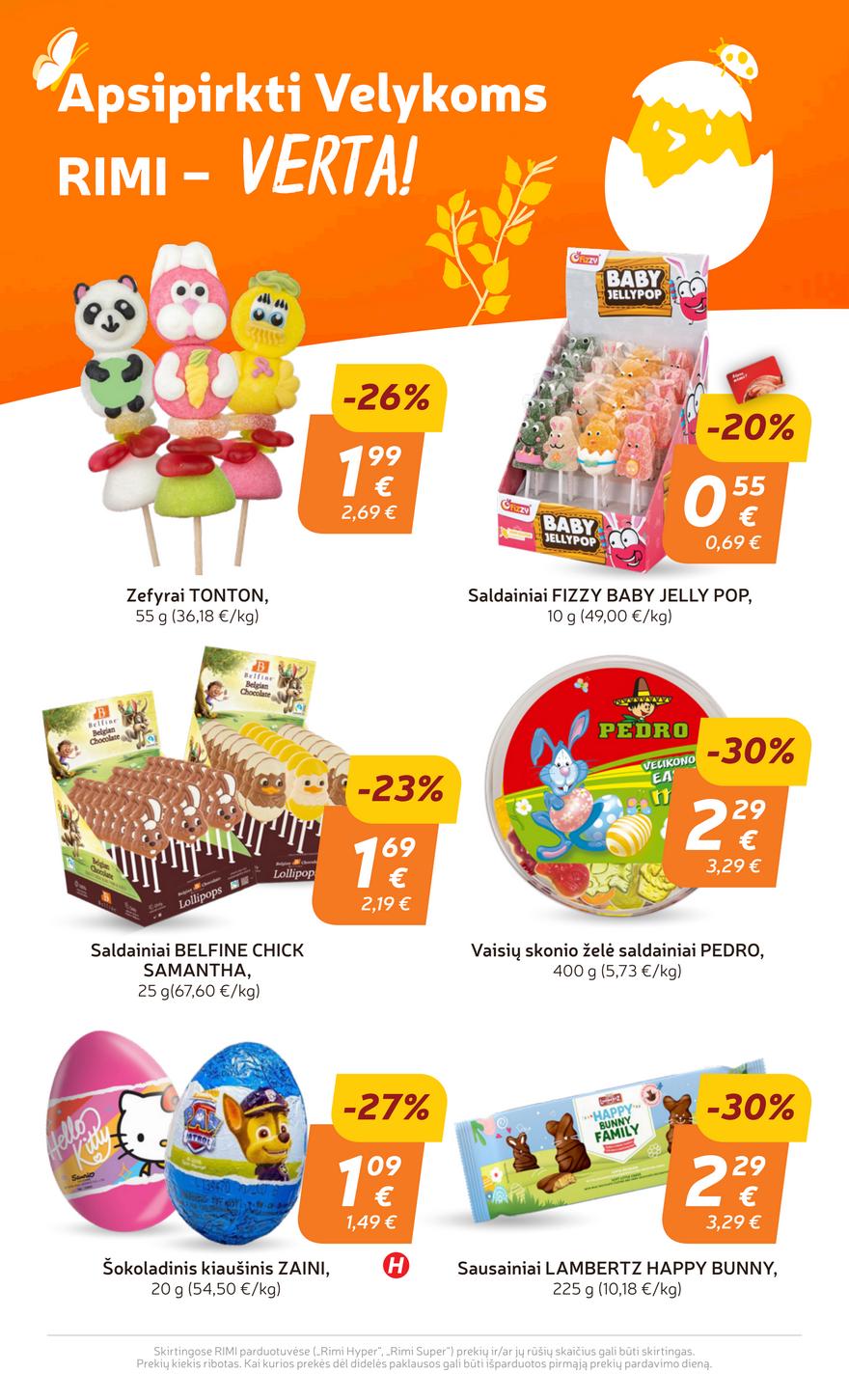 Rimi savaitinis leidinys 15 akcijos nuo 
  2025-04-08 iki 
  2025-04-14 | Leidinukas.lt puslapis 6