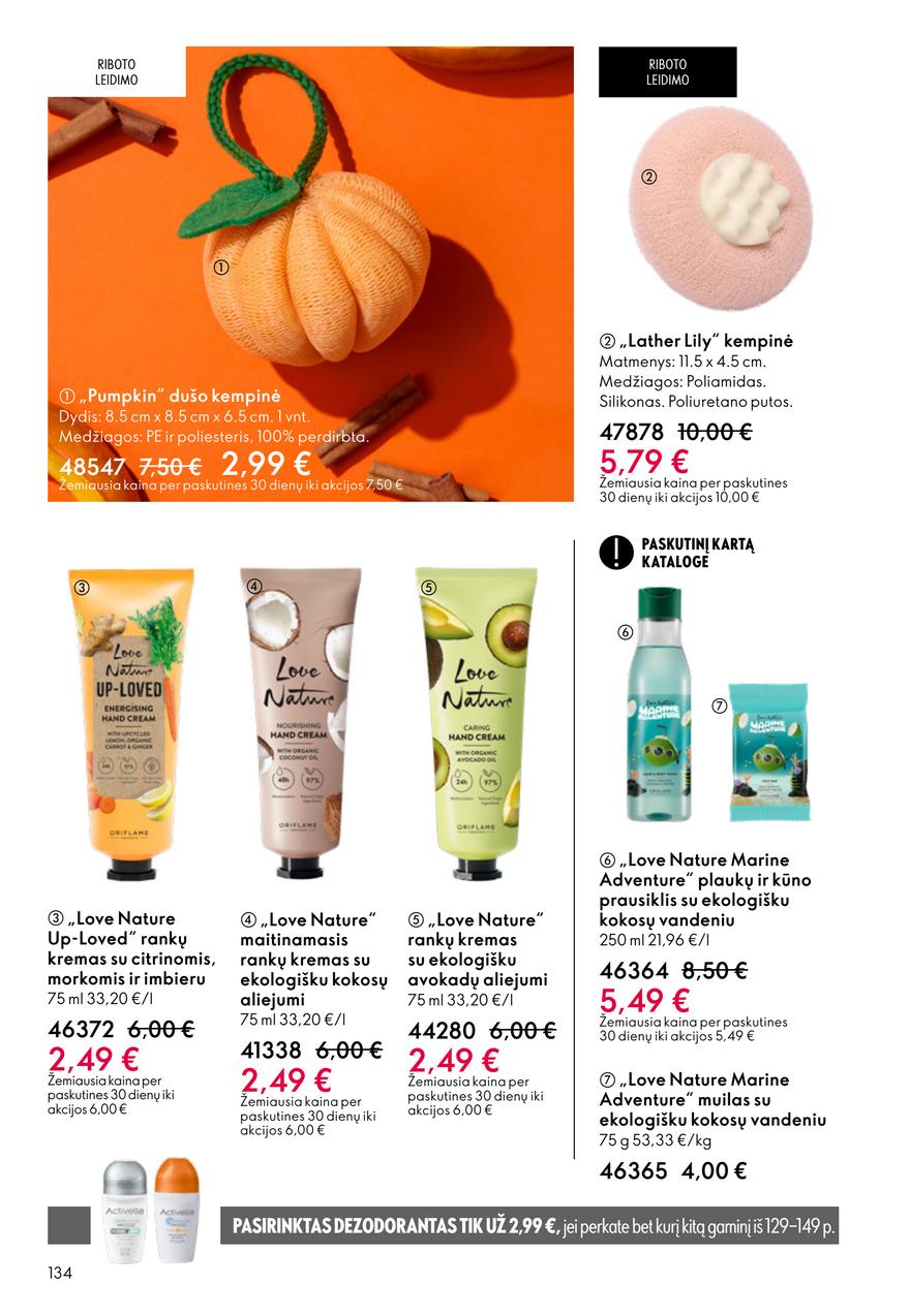Oriflame katalogas akcijos nuo 
  2026-03-11 iki 
  2026-03-31 | Leidinukas.lt puslapis 134