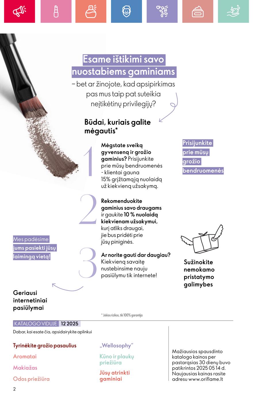 Oriflame katalogas akcijos nuo 
  2025-08-24 iki 
  2025-09-13 | Leidinukas.lt puslapis 2
