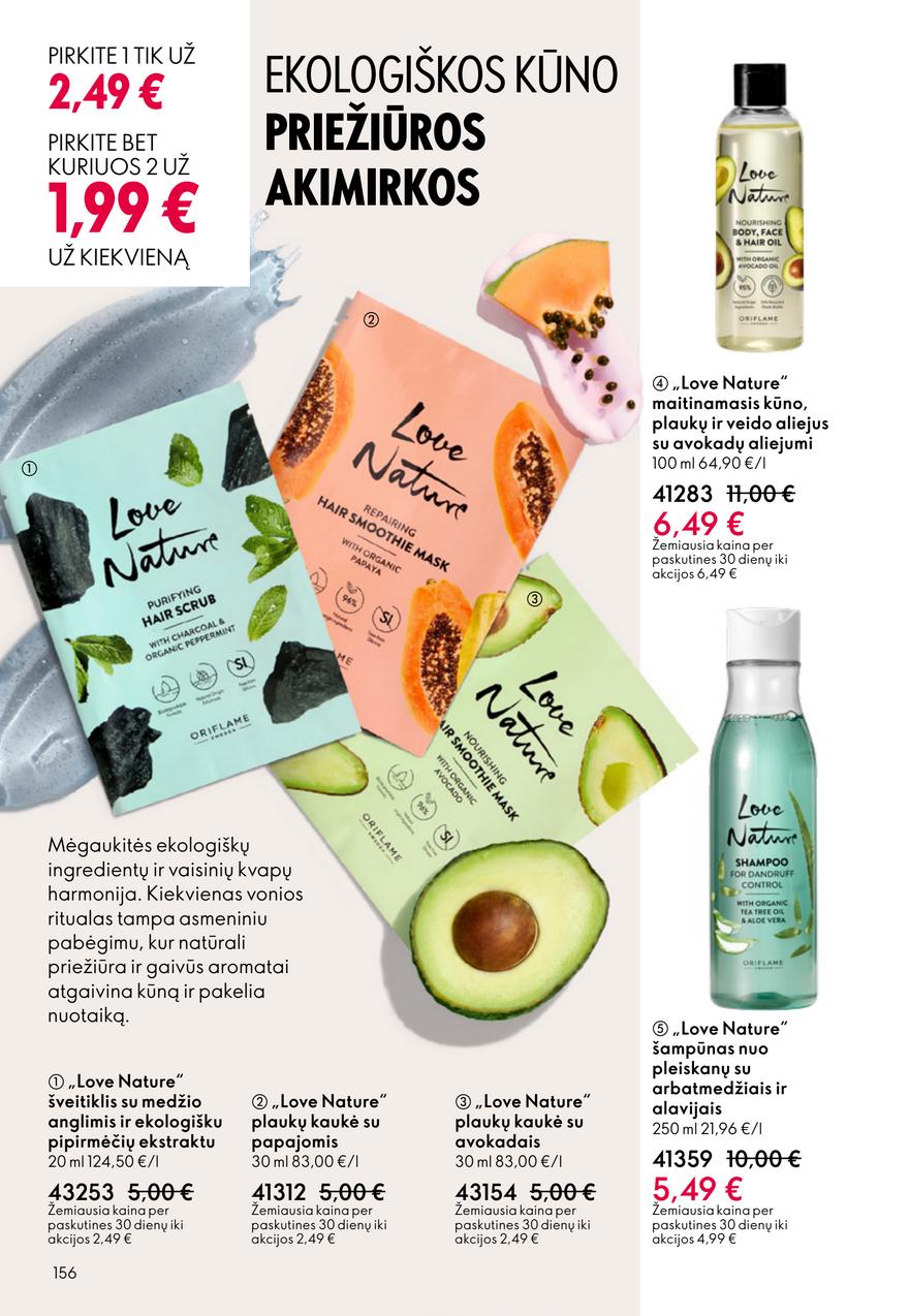 Oriflame katalogas akcijos nuo 
  2026-02-18 iki 
  2026-03-10 | Leidinukas.lt puslapis 156