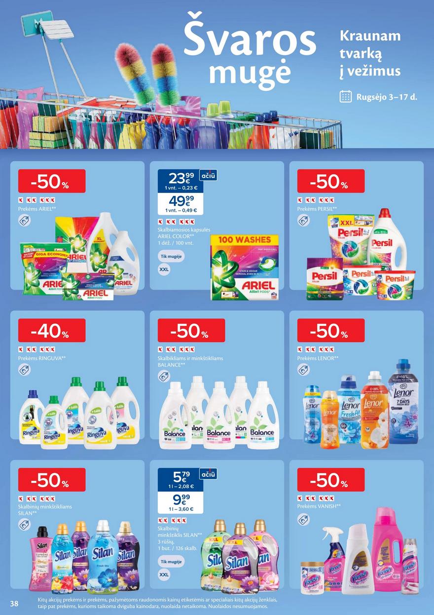 Maxima leidinys akcijos nuo
2025-09-09 iki
2025-09-15 | Leidinukas.lt puslapis 38