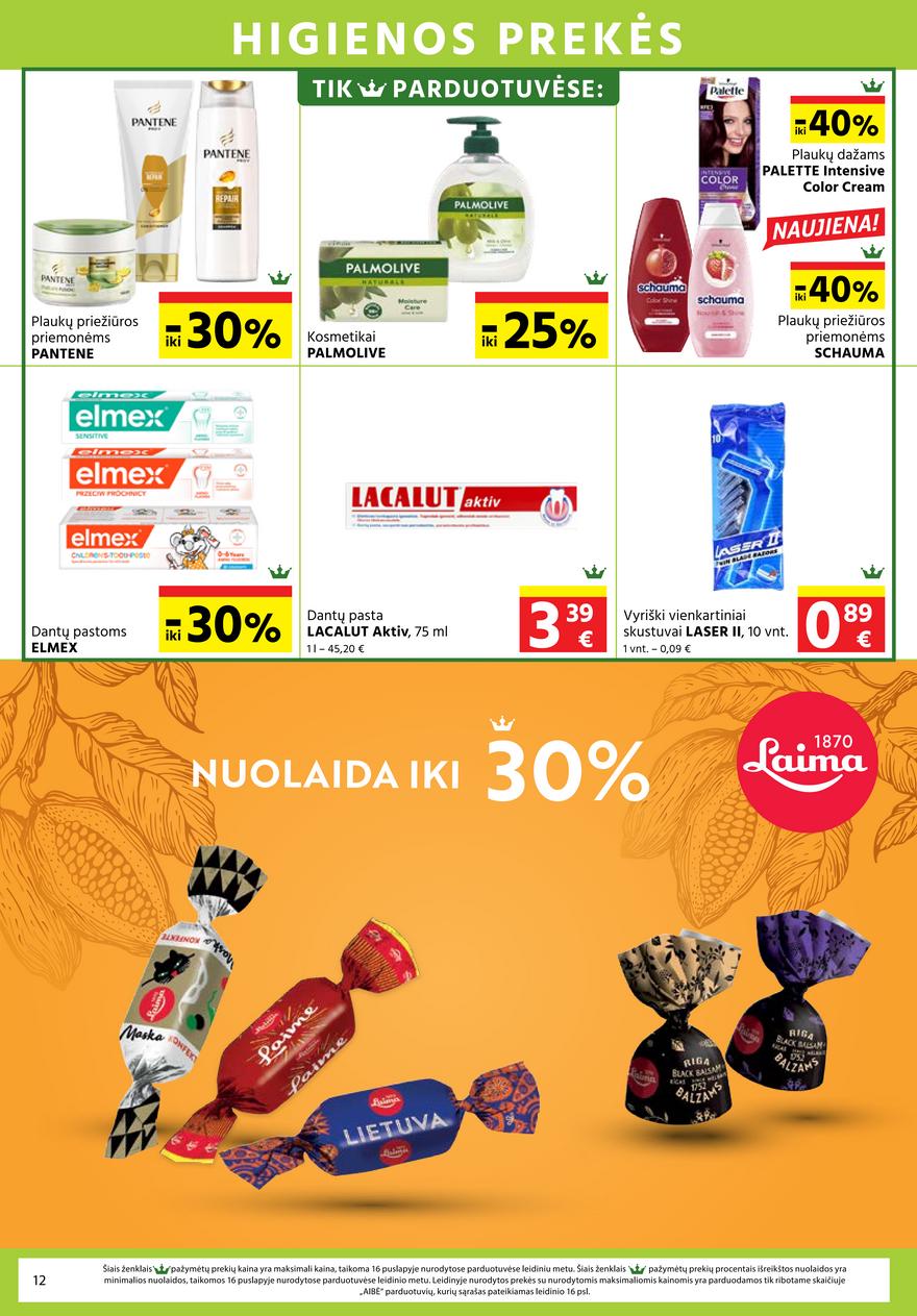 Aibė pasiūlymai akcijos nuo 
  2022-04-21 iki 
  2022-05-03 | Leidinukas.lt puslapis 12