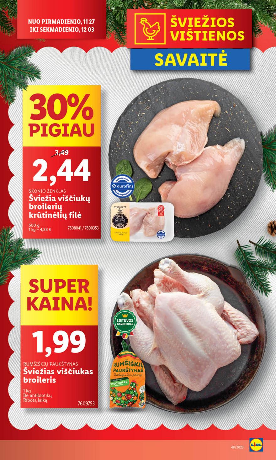 Lidl pasiūlymai akcijos nuo 
  2023-11-27 iki 
  2023-12-03 | Leidinukas.lt puslapis 6