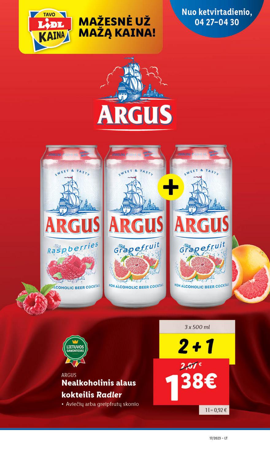 Lidl maisto prekių pasiūlymai akcijos nuo 
  2023-04-24 iki 
  2023-05-01 | Leidinukas.lt puslapis 80