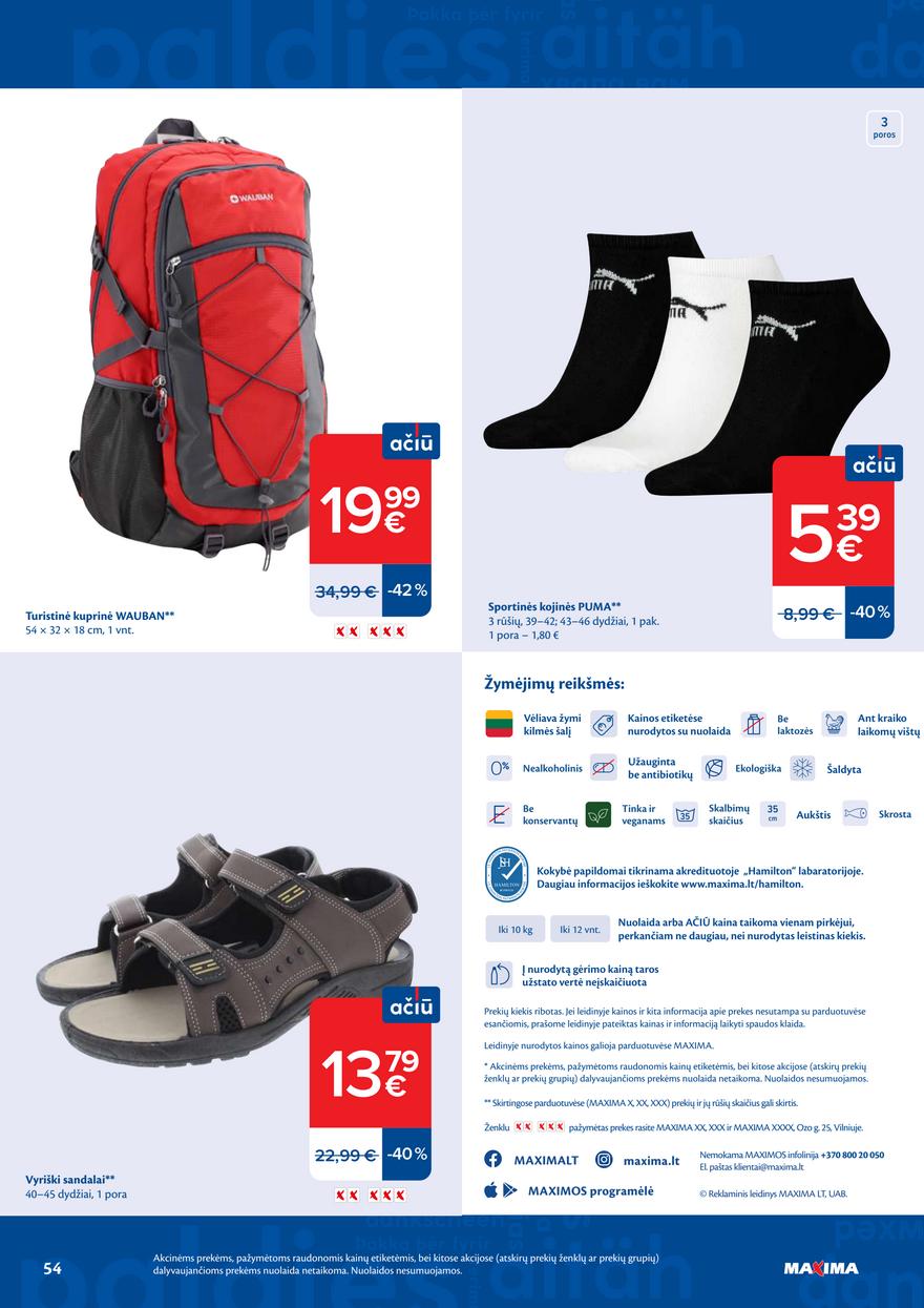 Maxima leidinys akcijos nuo 
  2026-06-16 iki 
  2026-06-22 | Leidinukas.lt puslapis 54