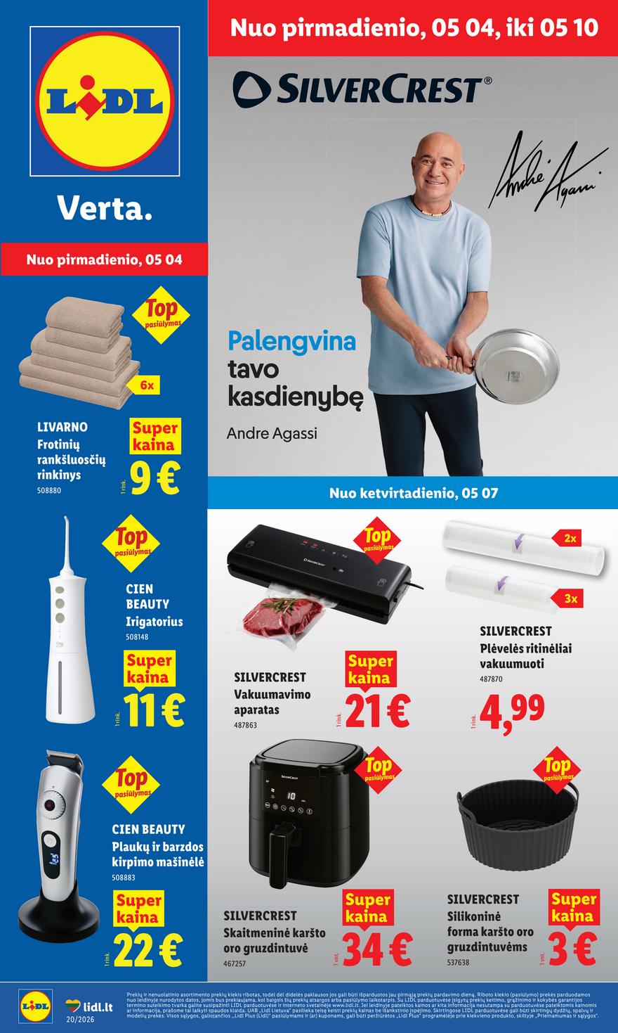 Lidl leidinys akcijos nuo 
  2026-05-04 iki 
  2026-05-10 | Leidinukas.lt puslapis 1