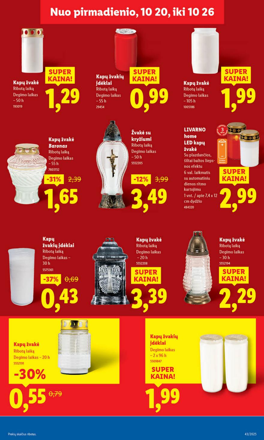 Lidl leidinys naujas akcijos nuo 
  2025-10-20 iki 
  2025-10-26 | Leidinukas.lt puslapis 53