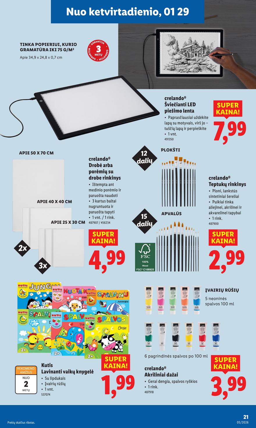 Lidl leidinys akcijos nuo 
  2026-01-26 iki 
  2026-02-01 | Leidinukas.lt puslapis 21
