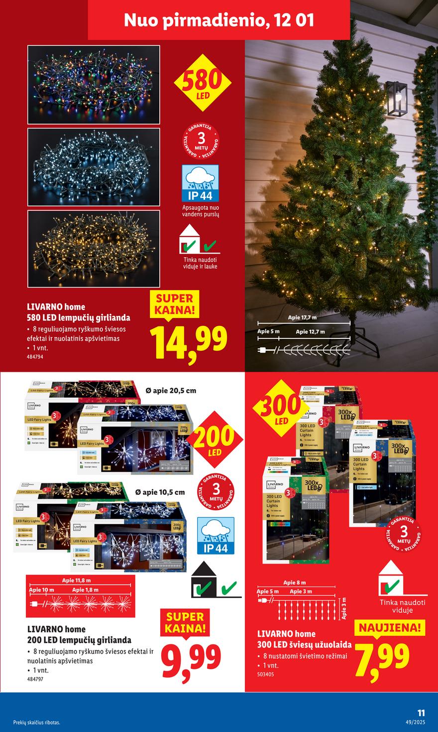 Lidl leidinys akcijos nuo 
  2025-12-01 iki 
  2025-12-07 | Leidinukas.lt puslapis 11
