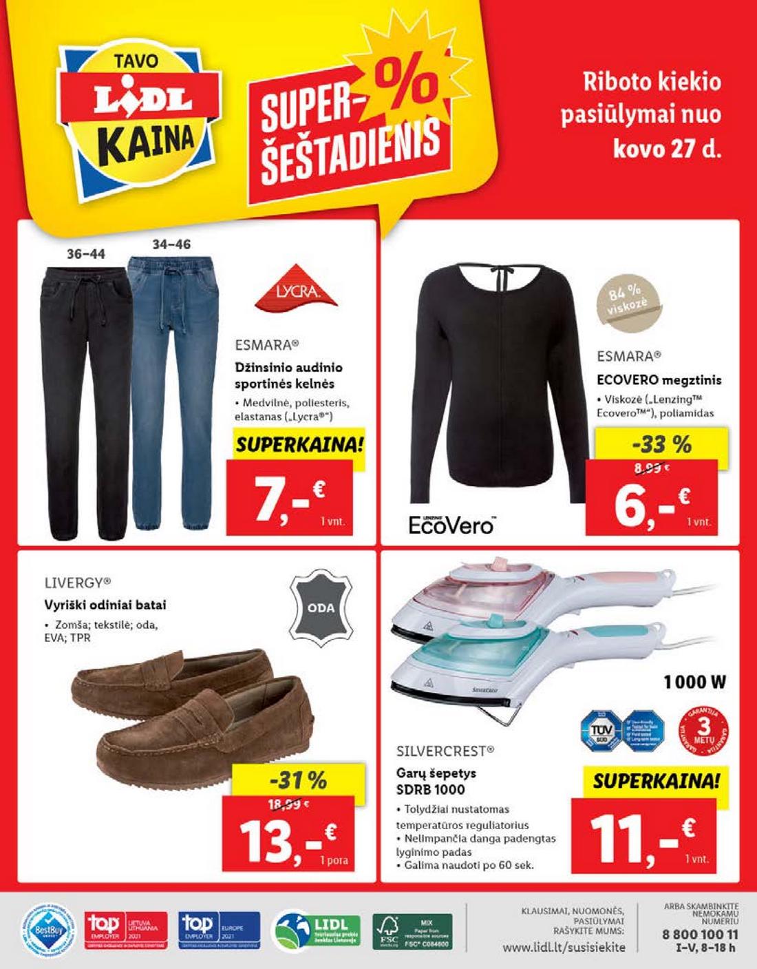 Ldil ne maisto prekių pasiūlymai. akcijos nuo 
  2021-03-22 iki 
  2021-03-28 | Leidinukas.lt puslapis 32