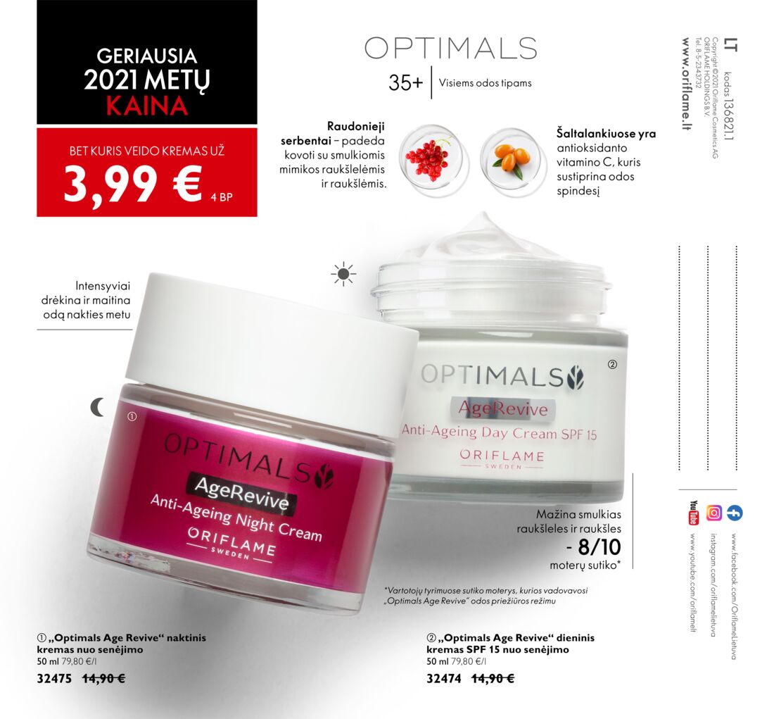 Oriflame katalogas akcijos nuo 
  2021-03-01 iki 
  2021-03-31 | Leidinukas.lt puslapis 69