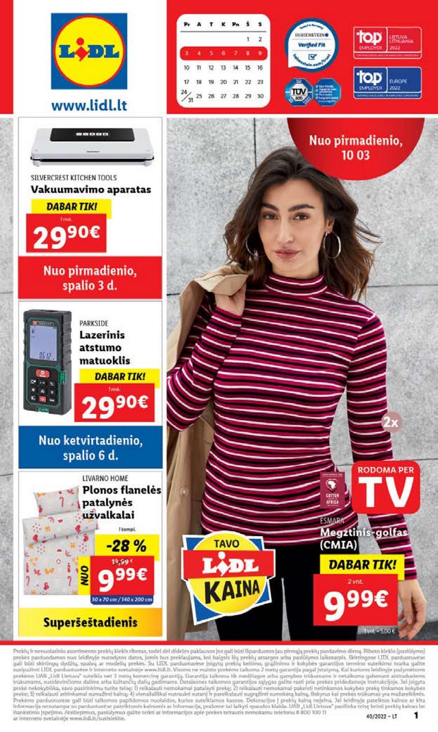 Ldil ne maisto prekių pasiūlymai akcijos nuo 
  2022-10-03 iki 
  2022-10-09 | Leidinukas.lt puslapis 1