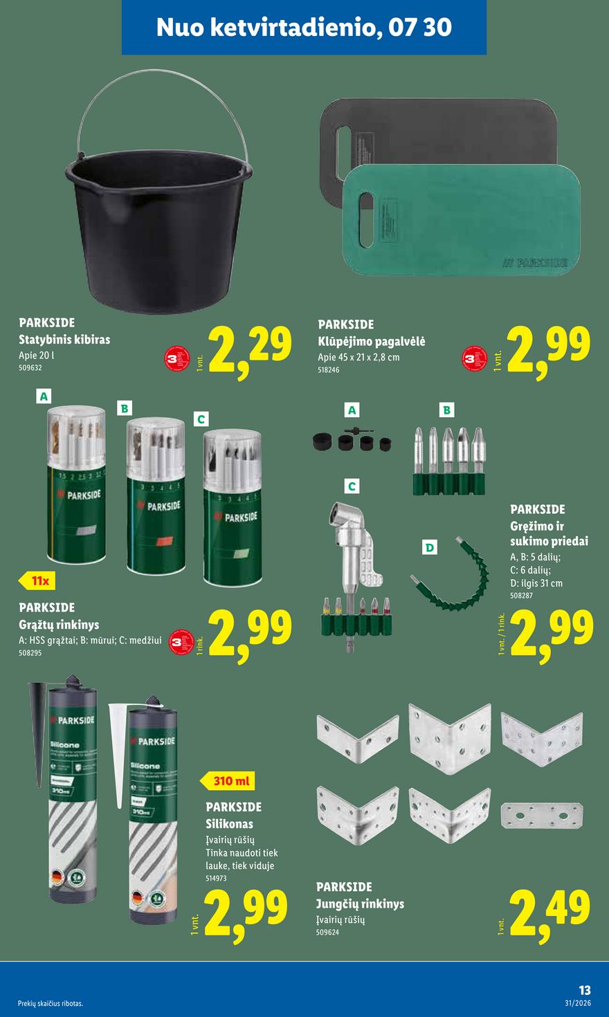 Lidl leidinys akcijos nuo 
  2026-07-27 iki 
  2026-08-02 | Leidinukas.lt puslapis 13