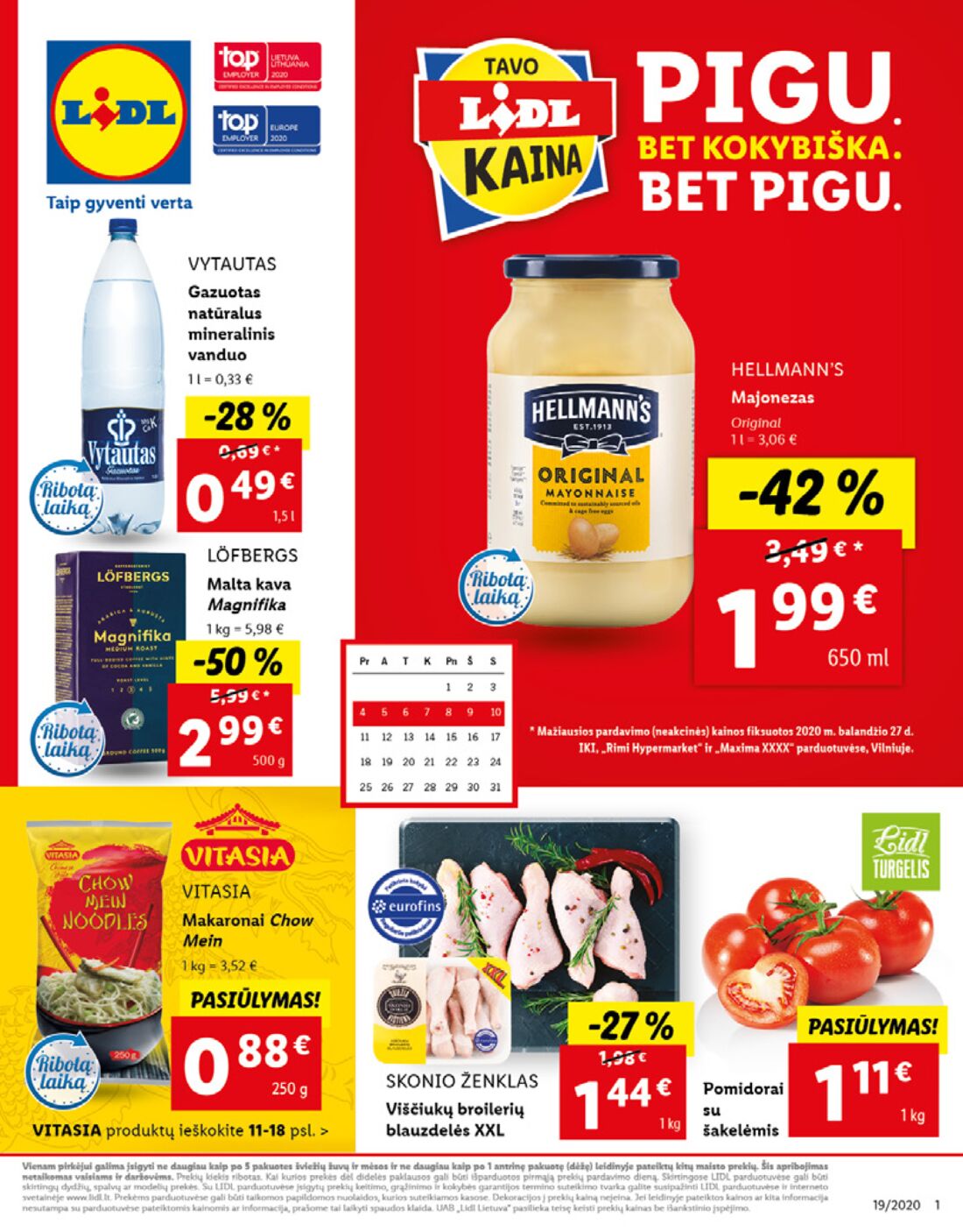 Lidl savaitinis leidinys akcijos nuo 
  2020-05-04 iki 
  2020-05-10 | Leidinukas.lt puslapis 1