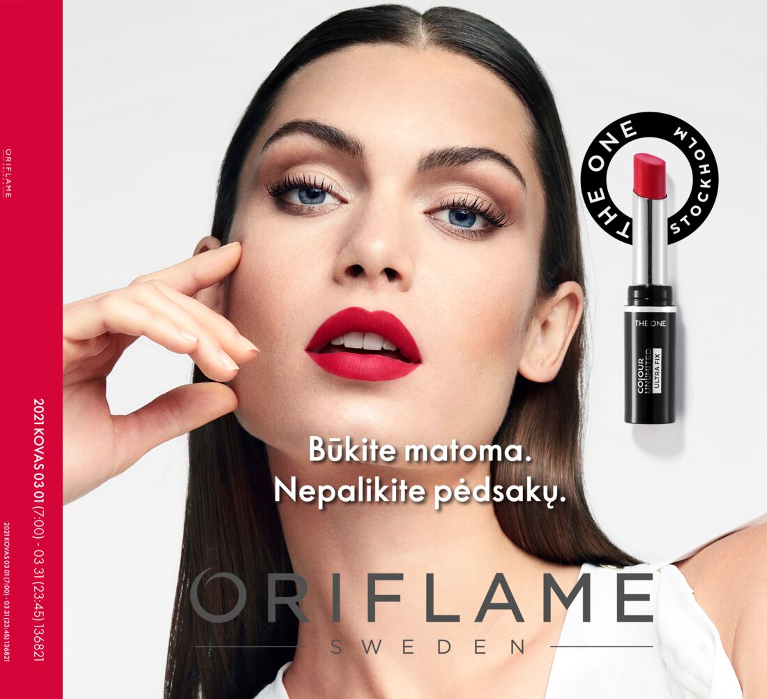 Oriflame katalogas akcijos nuo 
  2021-03-01 iki 
  2021-03-31 | Leidinukas.lt puslapis 1