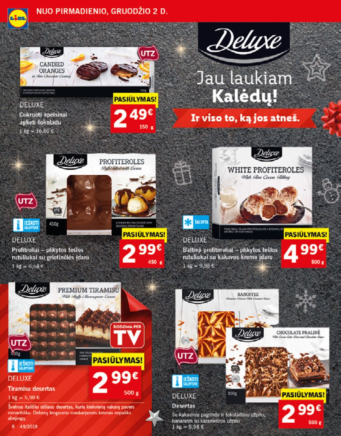 Lidl savaitinis leidinys akcijos nuo 
  2019-12-02 iki 
  2019-12-08 | Leidinukas.lt puslapis 8