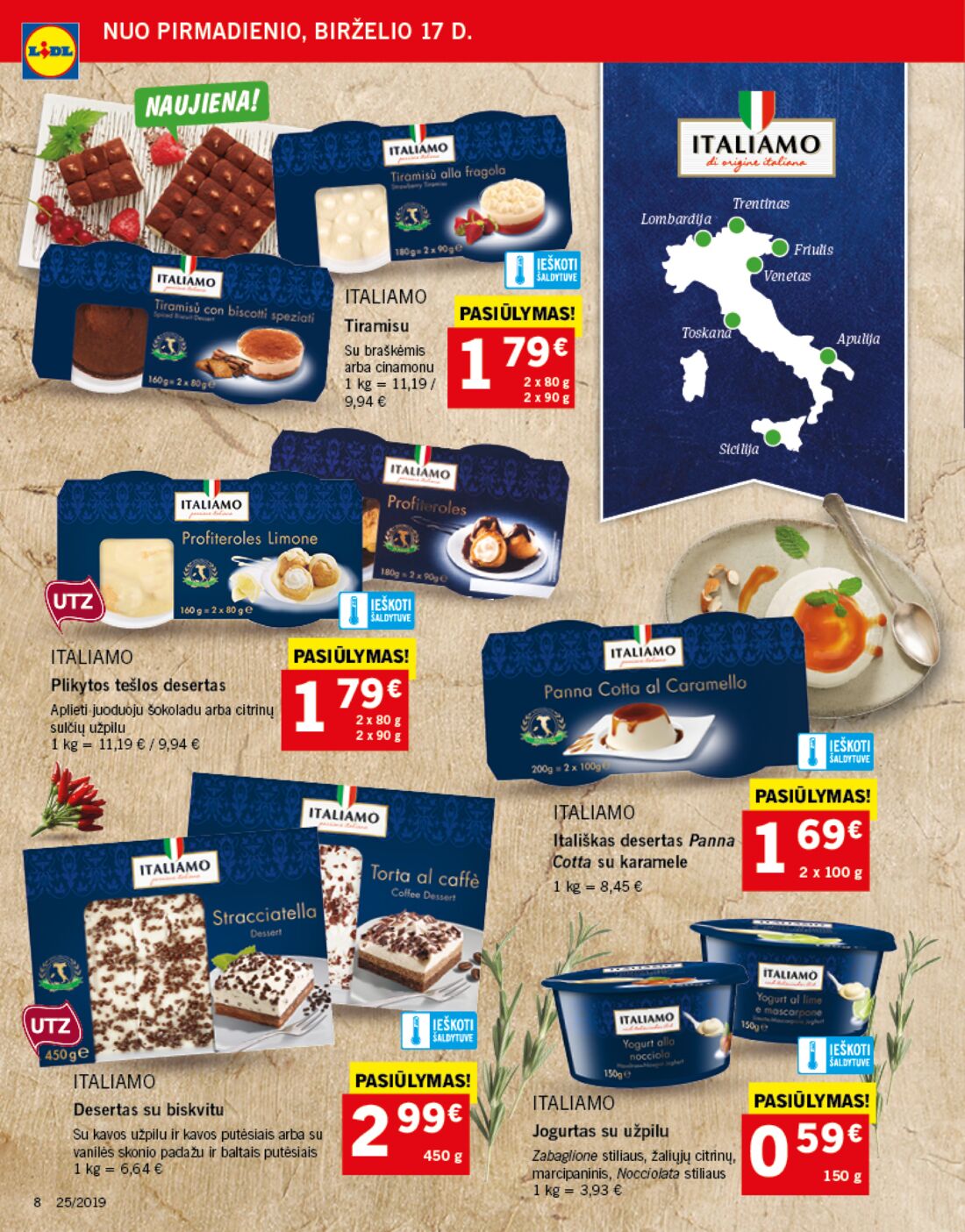 Lidl savaitinis leidinys akcijos nuo 
  2019-06-17 iki 
  2019-06-23 | Leidinukas.lt puslapis 8