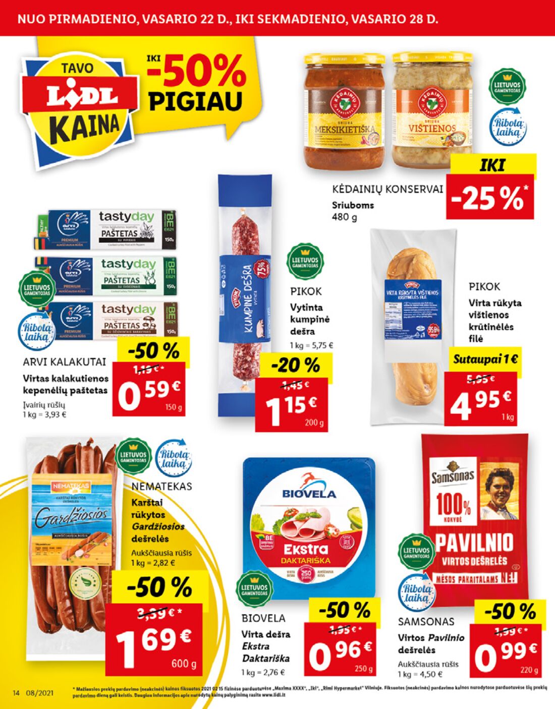 Lidl savaitinis leidinys akcijos nuo 
  2021-02-22 iki 
  2021-02-28 | Leidinukas.lt puslapis 14