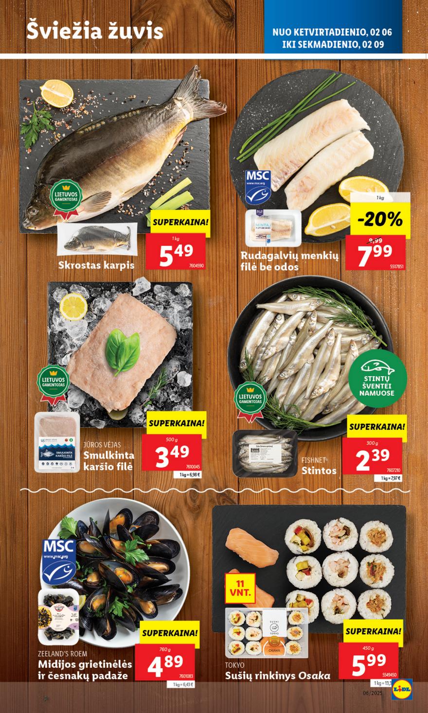 Lidl leidinys naujas akcijos nuo 
  2025-02-03 iki 
  2025-02-09 | Leidinukas.lt puslapis 40