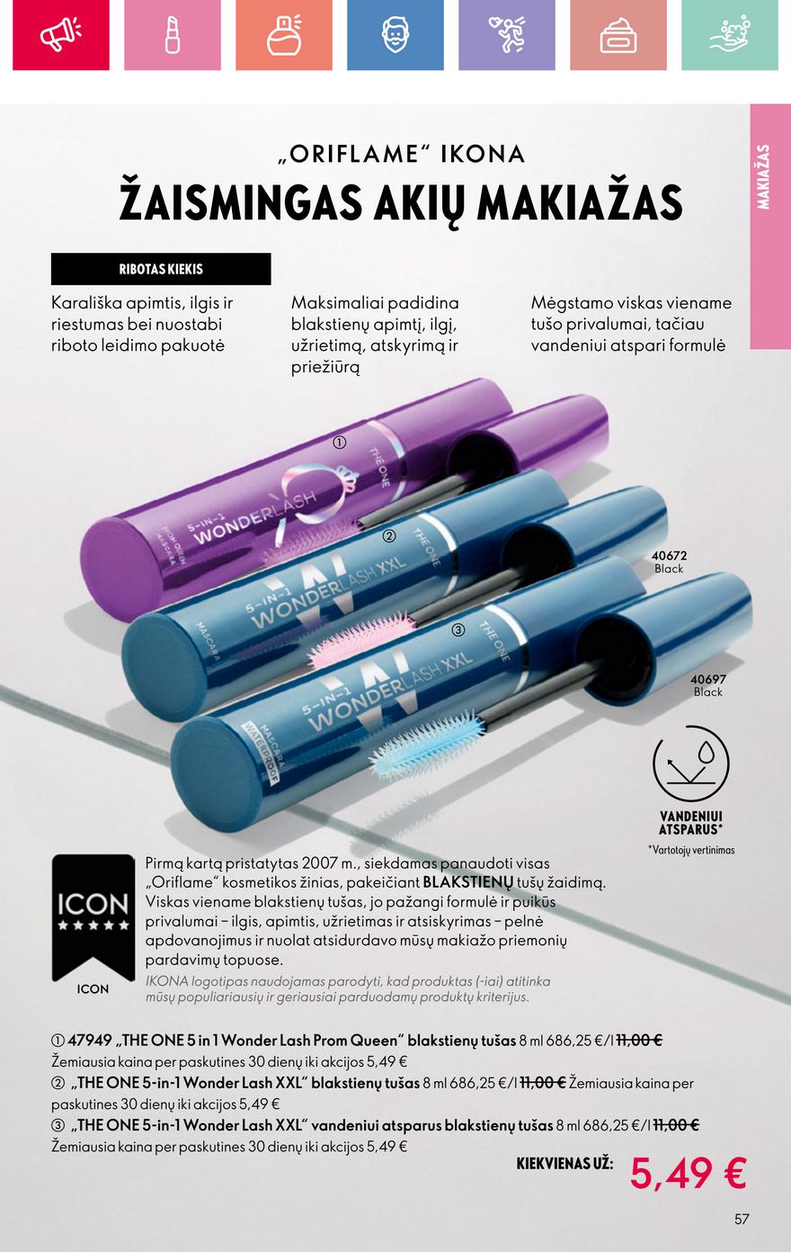 Oriflame katalogas akcijos nuo 
  2025-06-01 iki 
  2025-06-21 | Leidinukas.lt puslapis 57
