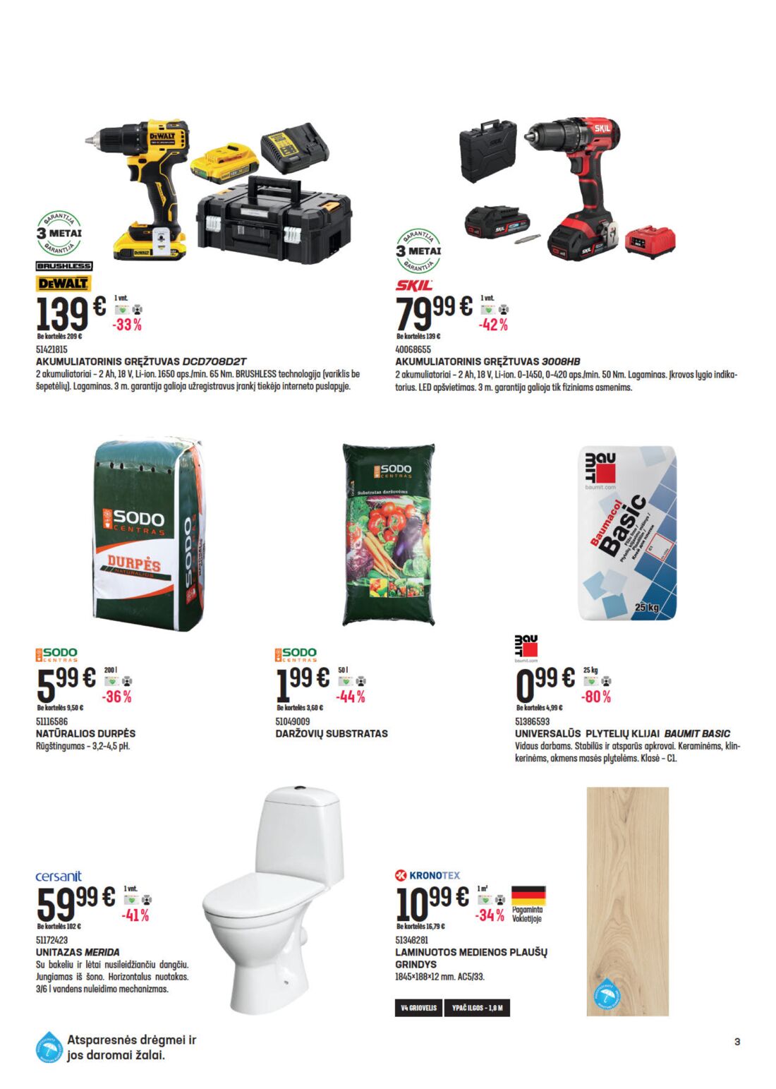 Senukai reklaminis leidinys akcijos nuo 
  2021-02-11 iki 
  2021-03-02 | Leidinukas.lt puslapis 3