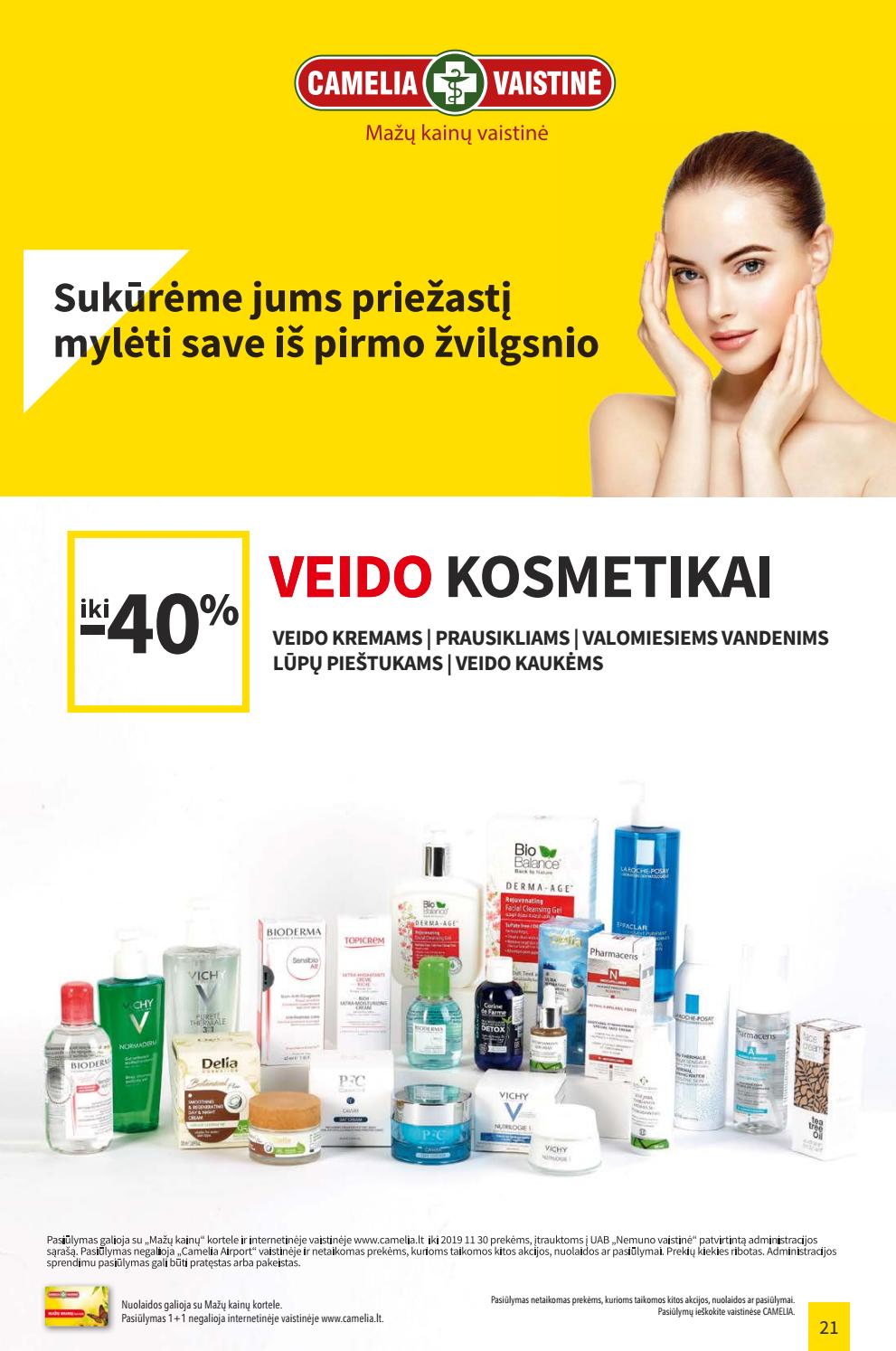 Camelia leidinys akcijos nuo 
  2019-11-01 iki 
  2019-11-30 | Leidinukas.lt puslapis 21