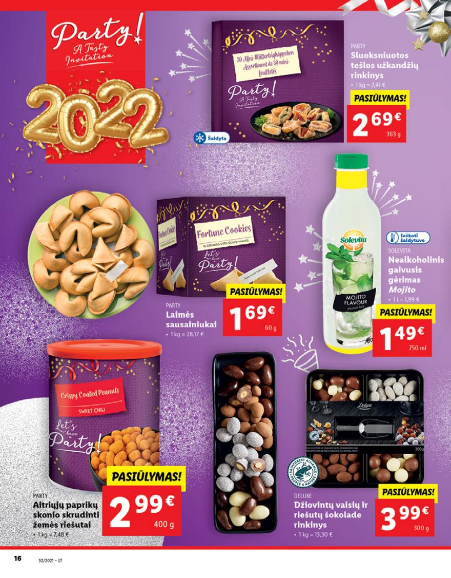 Lidl maisto prekių pasiūlymai akcijos nuo 
  2021-12-27 iki 
  2022-01-02 | Leidinukas.lt puslapis 16
