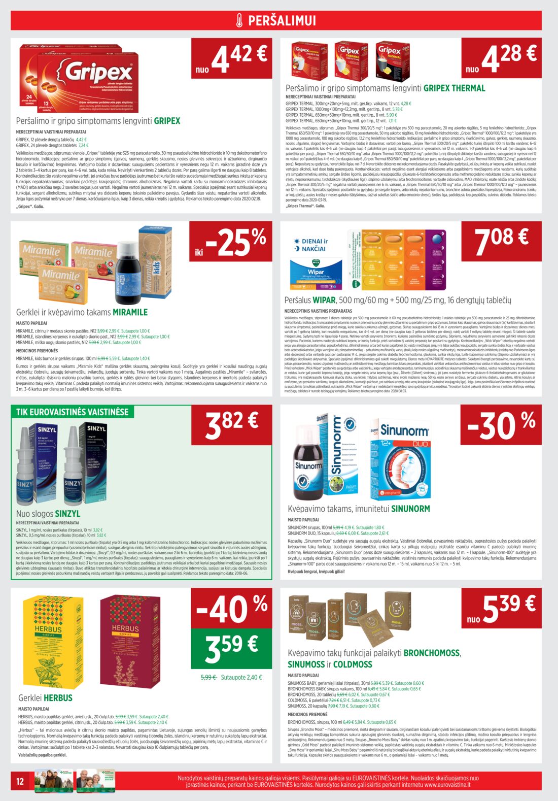Euro vaistinė leidinys akcijos nuo 
  2020-11-01 iki 
  2020-11-30 | Leidinukas.lt puslapis 12