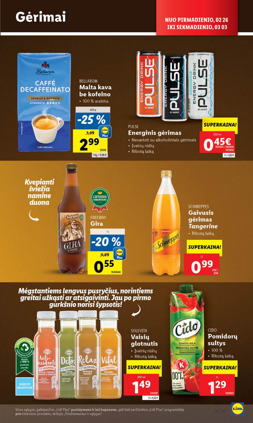 Lidl pasiūlymai akcijos nuo 
  2024-02-26 iki 
  2024-03-03 | Leidinukas.lt puslapis 24