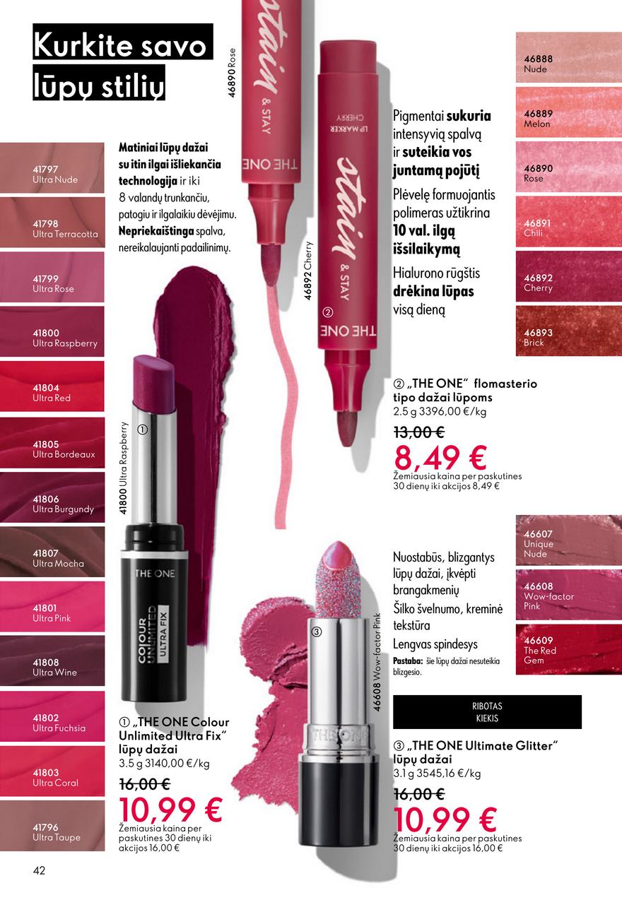 Oriflame katalogas akcijos nuo 
  2025-10-08 iki 
  2025-10-28 | Leidinukas.lt puslapis 42