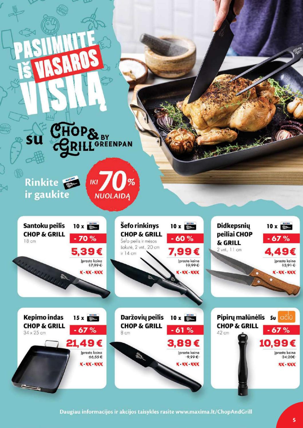 Maxima kaininis leidinys akcijos nuo 
  2021-05-18 iki 
  2021-05-24 | Leidinukas.lt puslapis 5