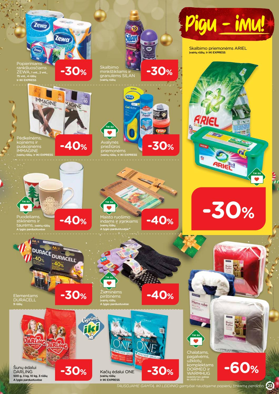 Iki savaitinis leidinys akcijos nuo 
  2019-12-02 iki 
  2019-12-08 | Leidinukas.lt puslapis 23
