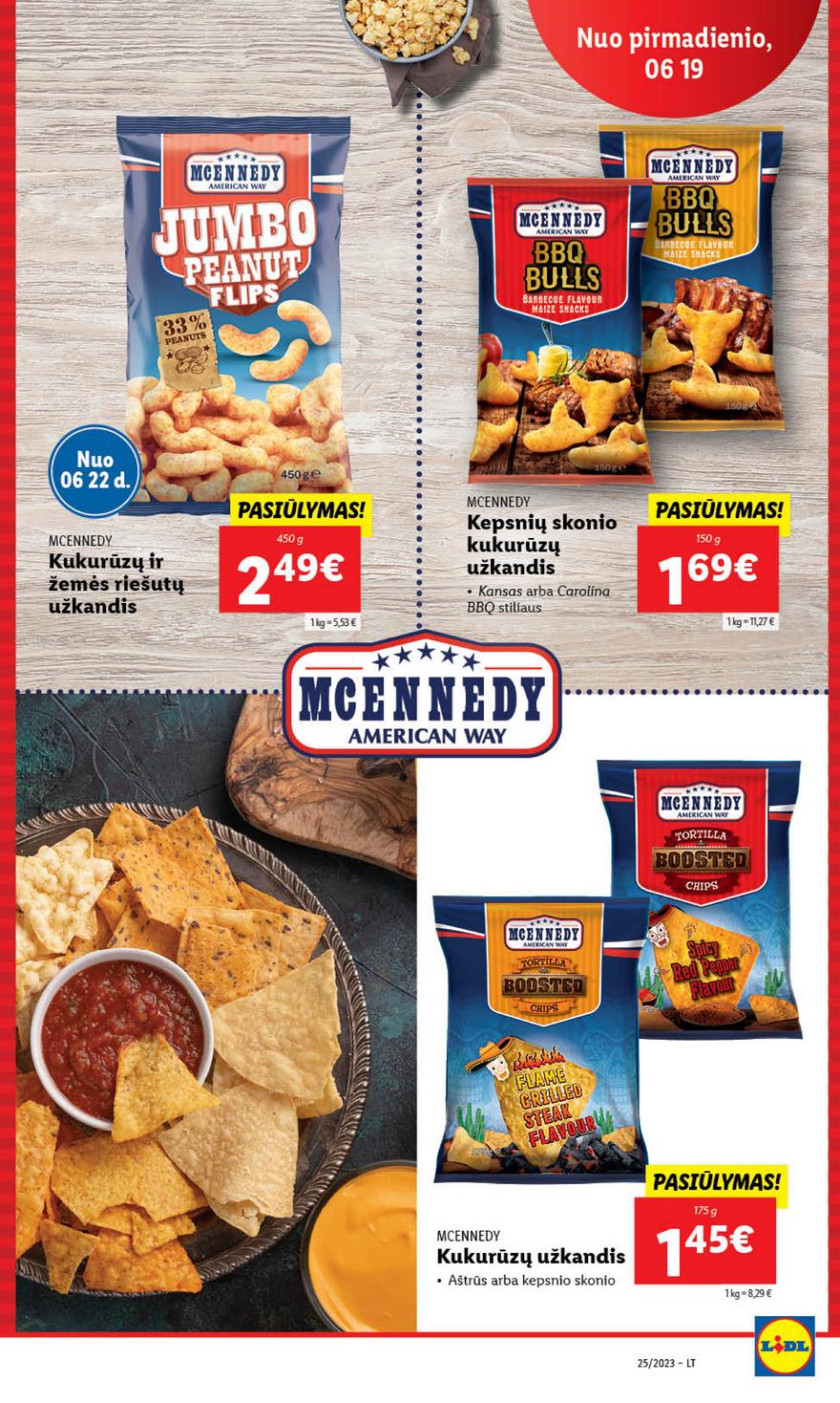 Lidl pasiūlymai akcijos nuo 
  2023-06-19 iki 
  2023-06-25 | Leidinukas.lt puslapis 37