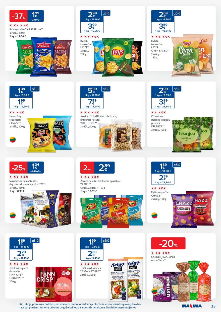 Maxima leidinys 11 akcijos nuo 
  2025-03-11 iki 
  2025-03-17 | Leidinukas.lt puslapis 35