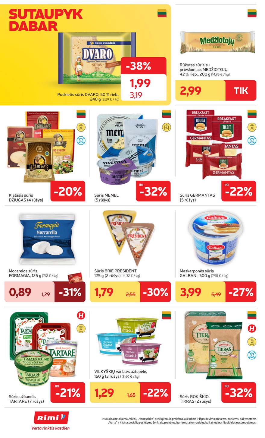 Rimi leidinys akcijos nuo 
  2026-03-31 iki 
  2026-04-06 | Leidinukas.lt puslapis 24