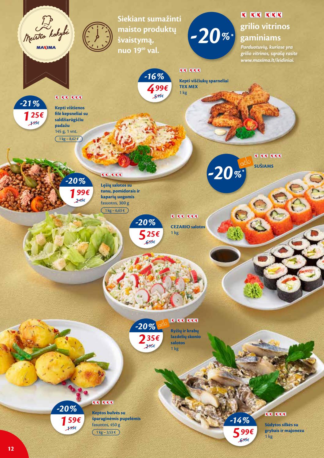 Maxima kaininis leidinys akcijos nuo 
  2021-02-09 iki 
  2021-02-15 | Leidinukas.lt puslapis 12