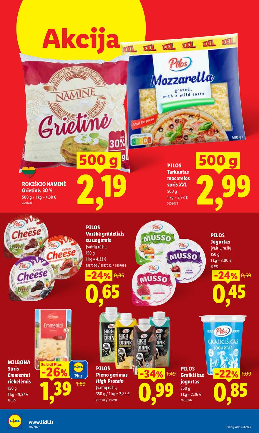 Lidl leidinys akcijos nuo 
  2026-07-20 iki 
  2026-07-26 | Leidinukas.lt puslapis 38