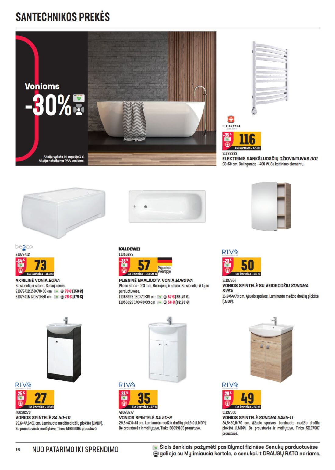 Senukai reklaminis leidinys akcijos nuo 
  2020-08-12 iki 
  2020-08-31 | Leidinukas.lt puslapis 16