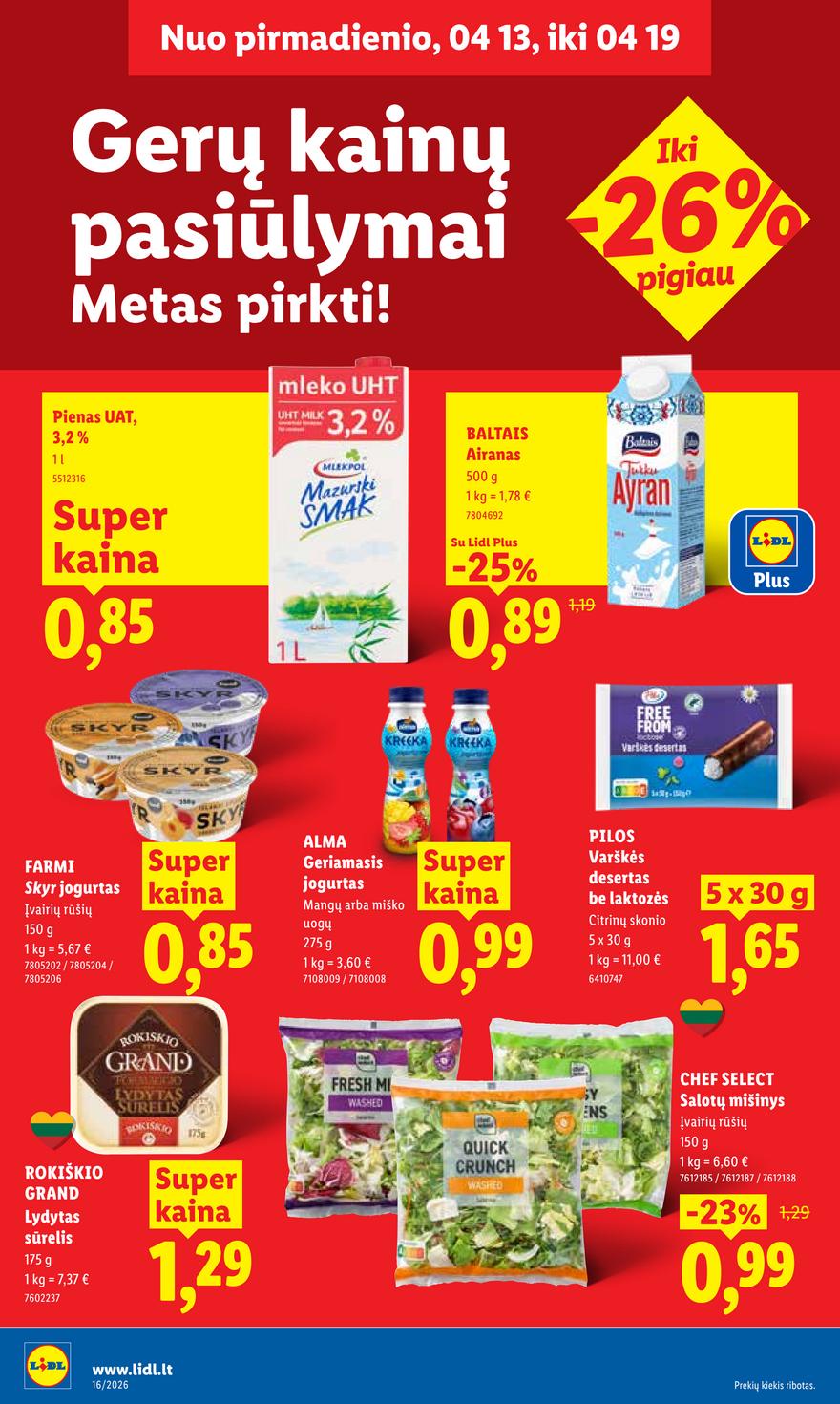 Lidl leidinys akcijos nuo 
  2026-04-13 iki 
  2026-04-19 | Leidinukas.lt puslapis 14