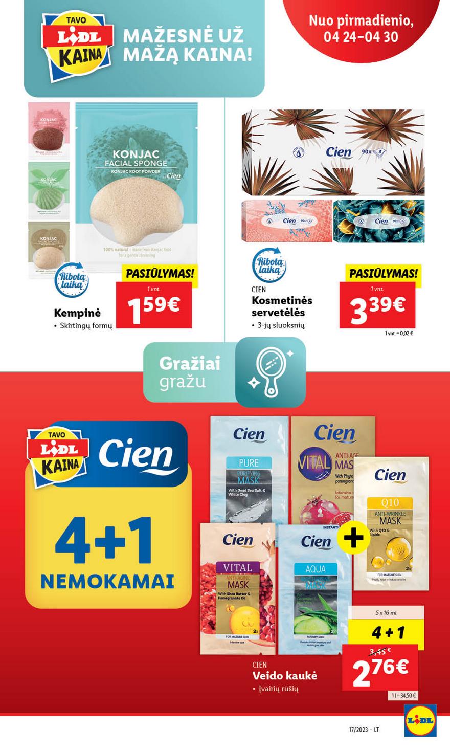 Lidl maisto prekių pasiūlymai akcijos nuo 
  2023-04-24 iki 
  2023-05-01 | Leidinukas.lt puslapis 72