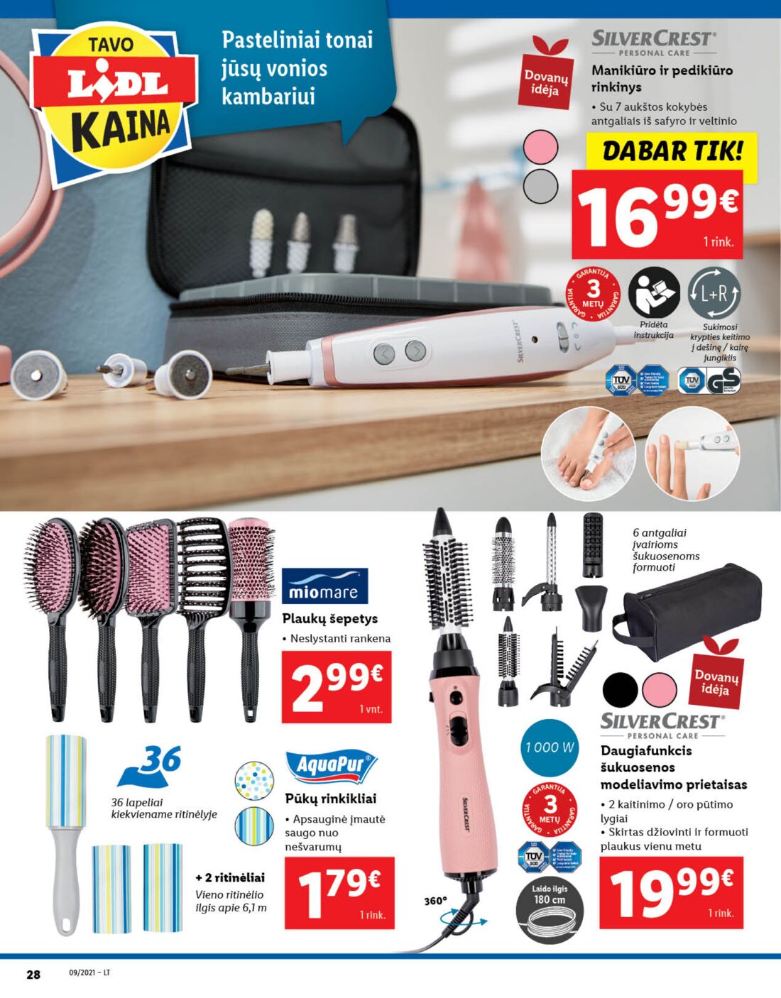 Lidl savaitinis leidinys akcijos nuo 
  2021-03-01 iki 
  2021-03-07 | Leidinukas.lt puslapis 28