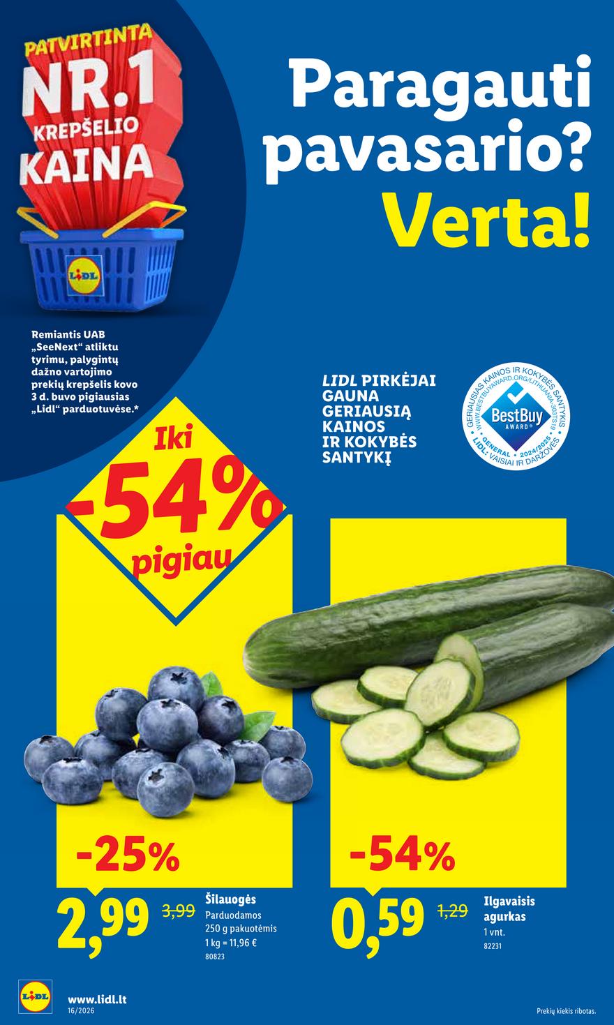 Lidl leidinys akcijos nuo 
  2026-04-13 iki 
  2026-04-19 | Leidinukas.lt puslapis 40