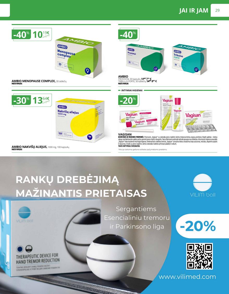 Norfos vaistinės leidinys akcijos nuo
2024-04-01 iki
2024-04-30 | Leidinukas.lt puslapis 29