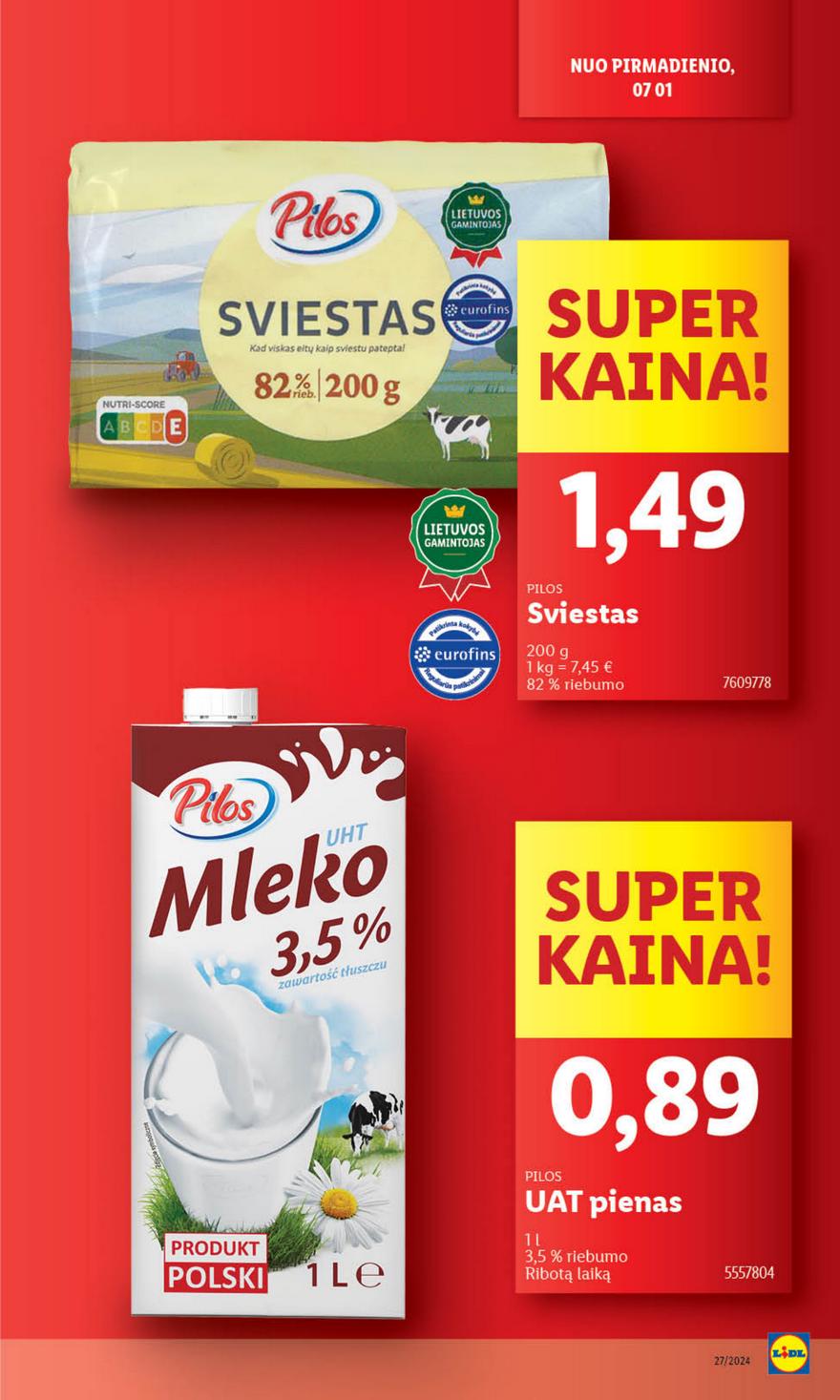 Lidl leidinys akcijos nuo 
  2024-07-01 iki 
  2024-07-07 | Leidinukas.lt puslapis 9